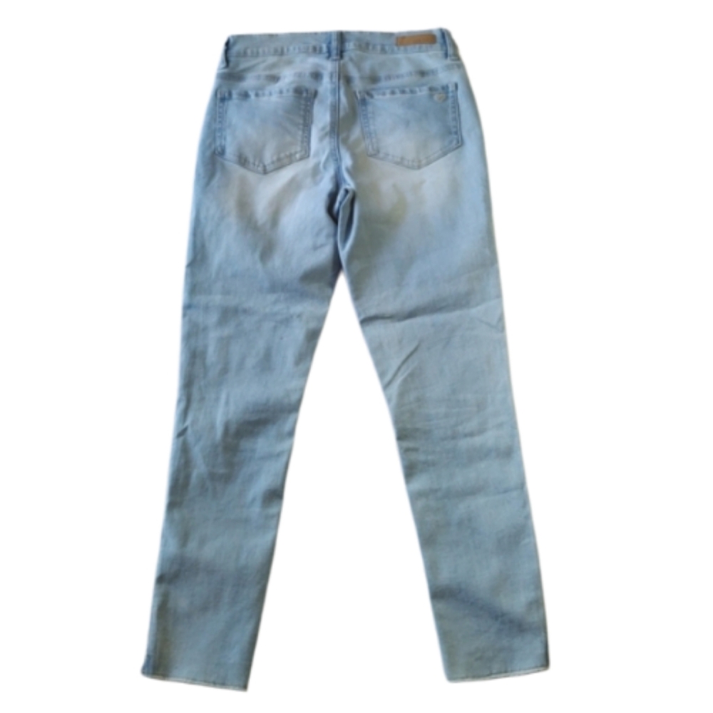 Justice Lightly Distressed Jeans Pant Girl's Size 14. - Picture 3 of 14